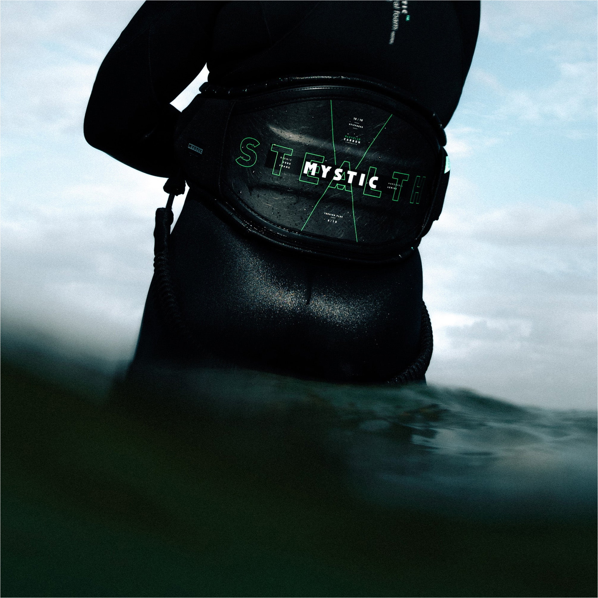 2026 Mystic Hommes Stealth Evolve Harnais De Taille 35003.260250 - Black